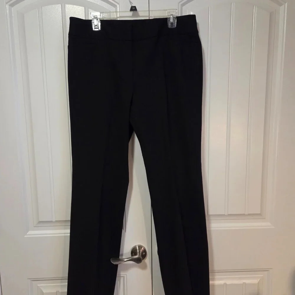 Ann Taylor / Loft Curvy Fit Black Slacks - Picture 3 of 5